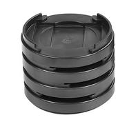 HEEPDD Coussinets de Butée de Meubles 8 Pièces, Coussinets de Pieds de Meubles Antidérapants en Plastique de qualité Supérieure avec Conception à Fentes Multiples pour Lit, Chaise, Table, (Black)