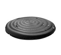 HEEPDD Couvercle de Bain à Remous pour Spa Gonflable Extérieur 50,4 Pouces à 70,9 Pouces avec Poignées PVC Portable Réglable isolé Nan Jardinage