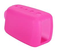 HEEPDD Couvercle de la Brosse à Dents, Couverture de Protection de Brosse à Dents électrique en Silicone pour Les éléments Essentiels de Voyage de Camping en Plein Air Nan (Rose Rouge)