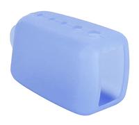 HEEPDD Couvercle de la Brosse à Dents, Couverture de Protection de Brosse à Dents électrique en Silicone pour Les éléments Essentiels de Voyage de Camping en Plein Air Nan (Bleu Clair)