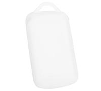 HEEPDD Couvercle de la Brosse à Dents, Couverture de Protection de Brosse à Dents électrique en Silicone pour Les éléments Essentiels de Voyage de Camping en Plein Air Nan (Blanc translucide)