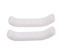 HEEPDD Couvercle de Levier de Frein Doux et Confortable, Poignée Antidérapante en Silicone, Absorbe les Chocs, Réduit la Fatigue des Mains, Longueur de 3 Pouces, Ajustement Universel pour les (WHITE)