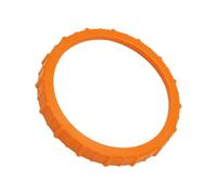 HEEPDD Couvercle de Panier de Pompe de Piscine avec écrou Orange de (Abdos) | Couvercle de valve transparent pour filtres à sable, plastique résistant au soleil, arrête les problèmes de fissuration,