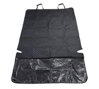 HEEPDD Couvercle de Siège d'auto pour Chien, Tissu d'Oxford Imperméable, Protège Contre Les Déversements et Les Rayures, Une Installation Facile pour Les VUS et Les Propriétaires 'Animaux (Black)