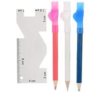Craie couture, craie couture tissu craie pour couture avec regle couture craie stylo craie couture craie stylo couture avec brosse pour mesurer le marquage couture matelassage