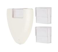 HEEPDD Craie de Marqueur de Tissu, Craie de Tailleur Professionnelle pour la Couture, Ensemble Complet avec Poudre de Remplacement pour les Projets de Vêtements et de Cuir (WHITE)