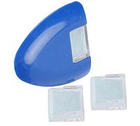 HEEPDD Craie de Marqueur de Tissu, Craie de Tailleur Professionnelle pour la Couture, Ensemble Complet avec Poudre de Remplacement pour les Projets de Vêtements et de Cuir (BLUE)