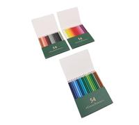 HEEPDD Crayons de Couleur en Bois 54 Crayons de Couleur, Noyaux Doux Ensemble de Colorés Art des de Dessin pour l'ombrage Mélange Esquisse Coloriage Livre Adultes Enfants Artistes