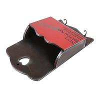 HEEPDD Crochet de Rangement Porte-lettres en Bois avec Crochet de Suspension, Rouge, Design Rustique Créatif, Porte-clés et Rangement, 18x6,5x29 Cm Nan Nécessités Quotidiennes (W186501