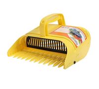 HEEPDD Cueilleur de Baies, Matériau PP, Cueilleur de Myrtilles Facile à Utiliser avec Poignée pour la Récolte de Framboises, de Mûres, de Myrtilles et de Groseilles (Jaune 22*14*17cm)