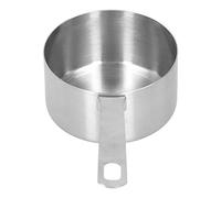 HEEPDD Cuillère à Mesurer en Acier Inoxydable 304, Antirouille avec échelle Transparente pour Mesurer la Farine D'assaisonnement en Poudre de café, Accessoires de Cuisson de Cuisine (3/4tasse)