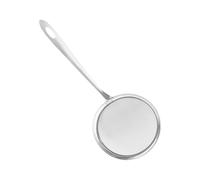 HEEPDD Cuillère d'écumoire à Mailles Fines, Acier Inoxydable 304, Passoire Ultra Fine, Parfaite pour les Marmites et le Lait de Soja