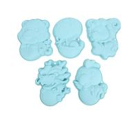 HEEPDD Cuisson en Silicone Animal, Dragon Serpent Coq Tigre Mouton Forme Gâteau Chocolat Fondant Mousse Moule Ensemble, avec Matériau Antiadhésif Flexible de qualité Alimentaire