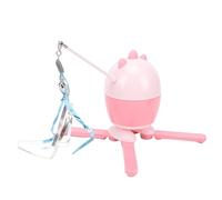 HEEPDD de Plumes d'Oiseau Volant à Rotation Automatique, Jouets à Plumes Multi-Modes, Jouets Interactifs à Rotation Irrégulière à 360 Degrés pour Chats d'intérieur avec Base Stable, Oiseau Volant