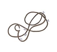 HEEPDD Décoration d' de Reptile en Rotin Flexible Branche d'escalade de Reptile Artificielle, Vigne en Rotin Flexible et Pliable pour Lézards, Grenouilles, Geckos, Décoration 'Aquarium de (S)