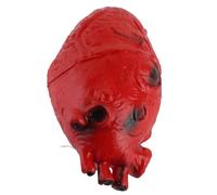 HEEPDD Décoration d'halloween en Forme de Cœur Sanglant, Accessoire en Latex Grandeur Nature, Faux Cœur Effrayant pour Maisons Hantées et Farces, Idéal pour Les Fêtes d'halloween et Les Spectacles