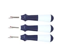 HEEPDD Découseur en Acier Inoxydable, Découseur de Fil pour la Couture, l'artisanat, la Broderie, Outil de Précision avec Pointe à Bille de sécurité pour les Débutants, les Professionnels, le