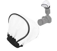 HEEPDD Diffuseur Softbox Léger et Portable Universel, Conception de Fermeture élastique Réglable, Intérieur Réfléchissant pour Une Lumière Plus Douce, Parfait pour Les Vloggings de Voyage et la