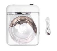 HEEPDD Dispensateur Automatique des Aliments pour Animaux de Compagnie, 350 ML de Bol élevé avec Un Capteur Infrarouge USB Rechargeable pour Chats Chiens