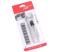 HEEPDD Dispensateur de Trottone, Distributeur de Papier Portable Portable Mini Agrafeuse pour le Bureau de Bureau du de Nan (WHITE)