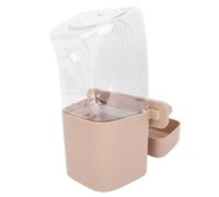 HEEPDD Dispensateur d'eau à Cage pour Animaux de Compagnie, Bols et Plats Caisse de Compagnie Bol d'eau 1200 ML de Conception Suspendue de Grande capacité avec Une Installation Facile pour Les