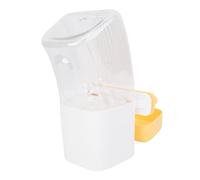 HEEPDD Dispensateur d'eau à Cage pour Animaux de Compagnie, Bols et Plats Caisse de Compagnie Bol d'eau 1200 ML de Conception Suspendue de Grande capacité avec Une Installation Facile pour Les