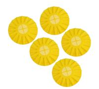 HEEPDD Disques de Sortie de Porte de Ruche, Disques d'échappement de Ruches en Plastique, 5 Pcs Plaques d'entrée 'Abeilles Légères pour Apiculture Efficace