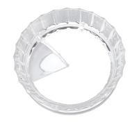 HEEPDD Distributeur de café Anneau de Dosage de Distributeur de café, Outil en Plastique pour une Préparation de sans Gâchis, Compatible avec les Cafetières à Simple et Double Valve Nan (58MM)