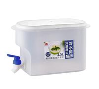 HEEPDD Distributeur D'eau avec Robinet, Pichet à Boisson de 3,5 Litres pour Jus de thé, Lait, Matériau PP Robuste de qualité Alimentaire, Résistant aux Hautes et Basses Températures,