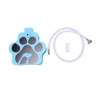 HEEPDD Distributeur d'eau Portable pour Chien, Presse à Pied de 8,7 Pouces | Fontaine d'eau pour chien, bouteille d'eau de voyage en plein air pour randonnée et Camping, profil bas de 2,4 pouces de