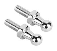 HEEPDD Durabilité CNC Aluminium Aluminium Boule à Billes Gas Substitution M8 M6 Silver 2pcs (M6)