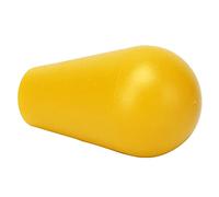 HEEPDD Easytoistall Joystick Head Remplacement M6 Style Oval Game Rocker Supérieur Handle pour Les Poignées de Console de Jeu (Yellow)