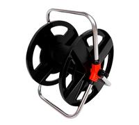 HEEPDD Enrouleurs de Tuyau d'arrosage, Support de Stockage de Tuyau d'eau Durable, Conception Soignée avec Mouvement Facile, Parfait pour le Jardin et le Camping