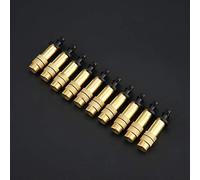 HEEPDD Ensemble à Outils de Jardin Bulle de Brume à Eau en Cuivre Réglable, Pulvérisateur pour l'arrosage du Jardin, 10pcs, avec Une Connexion de Tuyau de 4/7 Mm, des Semis de Serre, Un Balcon,