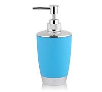 HEEPDD Ensemble d'Accessoires de Salle de Bain 4 Pièces, avec Distributeur de Savon, Porte-Brosse à Dents, Gobelet de Lavage, Porte-Savon, Plastique PP