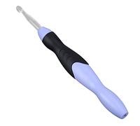 HEEPDD Ensemble de 9 Crochets Lumineux Ergonomiques Rechargeables par USB, Têtes Interchangeables de 2,5 Mm à 8 Mm, Adaptés aux Fournitures de Bricolage