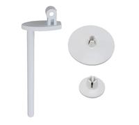 HEEPDD Ensemble de Bouchons de Broches de Bobine, 3pcs Efficace Easy Installation Easy Plastic Machine à Coudre Pin Spool Pin Pin adapté aux Amateurs de Couture et aux Professionnels