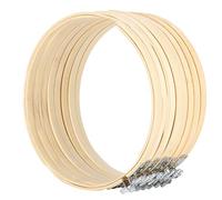 HEEPDD Ensemble de Cerceaux à Broder, Tension, Parfait pour le Point de Croix et les Travaux Manuels, Idéal pour les Débutants et les Artisans Expérimentés, Ensemble de Cerceaux à Broder, Cerceau en