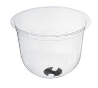 HEEPDD Ensemble de Cloches pour Plantes 6 Pièces, Dômes pour Plantes en Plastique Transparent, Contrôle de l'humidité pour de Jardin et Semis (Couleur Assortie)