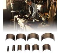 HEEPDD Ensemble de Coupe, en Cuir Bricol (A28 semi-cercle 10 pièces)