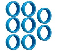 HEEPDD Ensemble de Couvertures de Roue de Meuble pour Les Roues de Valise de Bagages - Annulation du Bruit, Protection des Rayures, Absorption des Chocs - s'adapte à la Plupart des Tailles, 8pcs