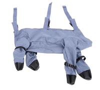 HEEPDD Ensemble de Leggings de Bottes de Chien, Pantalon pour Chiens Réglable à L'épreuve des Intempéries avec des Protecteurs de Semelles Non Glissantes pour la Randonnée des Activités