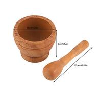 HEEPDD Ensemble de Pilon à Mortier Ensemble de Mortier et Pilon en Plastique Manuel, 4,33 X 3,54 Pouces, pour Broyer l'ail, les épices, les Herbes, la Cuisine et la Pharmacie, Utiliser des (Grain