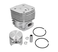 HEEPDD Ensemble de Piston de Cylindre 60 Mm pour 3120 3120K K1250 SAFARE, Kit de Reconstruction de Moteur 2,36 Pouces avec Anneaux de Piston et Broche, Pièce de Réparation de Machine