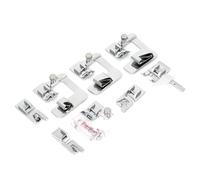 HEEPDD Ensemble de Presseur de Machine à Coudre 8 Pièces, Carbure cémenté, Différents Types de Pieds pour une Couture Efficace