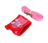 HEEPDD Ensemble de Sangle de Poitrine pour Animaux de Compagnie, Sangle de Gilet Hamster Réglable pour Chinchilla Guinée Pig Gerbils Rats Nan (M)