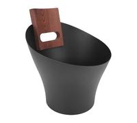 HEEPDD Ensemble de Seaux de Sauna, Matériau en Aluminium avec Poignée en Bois Allongée, capacité de 5 L pour Saunas Domestiques et Centres de Spa