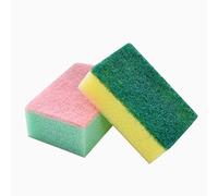 HEEPDD Ensemble d'Outils de Cuisine Nettoyage Set Sponge, éponge Matériau Outil de Cuisine pour les Plats, Bols, Pot, Poêle avec Design coloré, de 10pcs