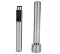 HEEPDD Ensemble d'outils de Poinçonnage pour œillets en Acier Inoxydable, 3 Pièces, 8mm/9.5mm/11.5mm, pour le Cuir, le Tissu, les Vêtements, le Sac à Main, la Fabrication de Rideaux (Ensemble