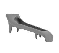 HEEPDD Entonnoir de Réservoir D'eau de Machine à café en Silicone Accès Rapide Entonnoir Long à Remplissage Facile avec 4 Pieds en Caoutchouc pour Cafetière à Réservoir D'eau Arrière (gris foncé)